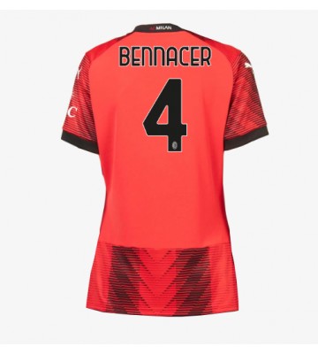 AC Milan Ismael Bennacer #4 Hemmatröja Kvinnor 2023-24 Kortärmad
